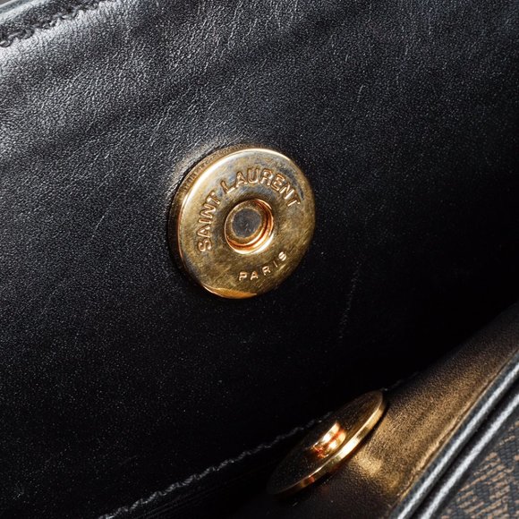 Saint Laurent Monogram Coated Canvas Large Shopper Tote - Picture 10 of 15